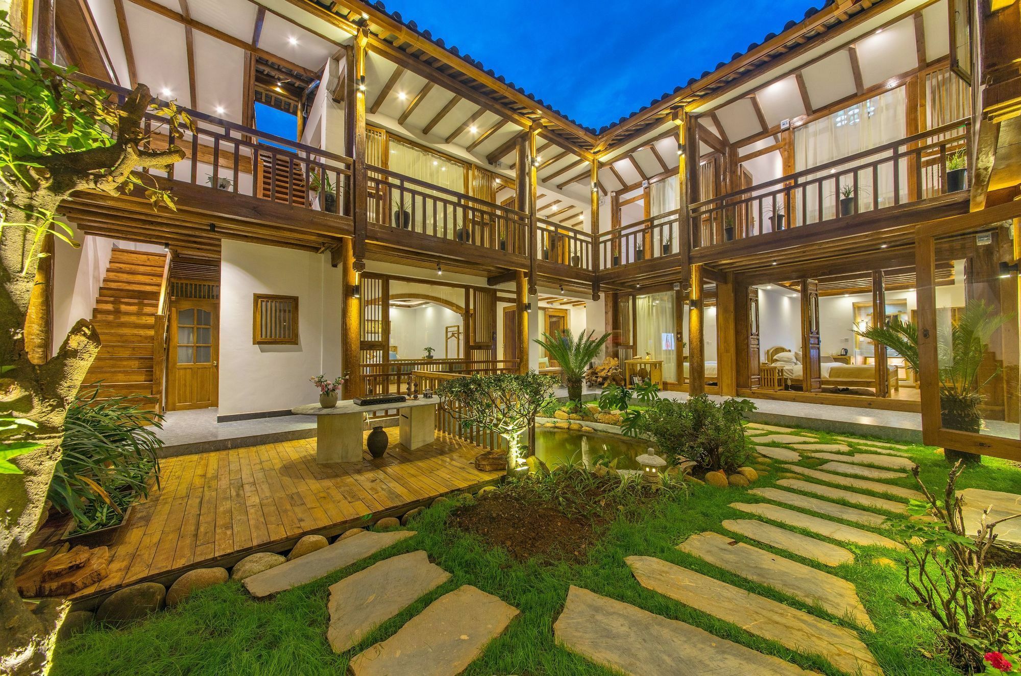 桐墅客栈 Lijiang Village House Buitenkant foto